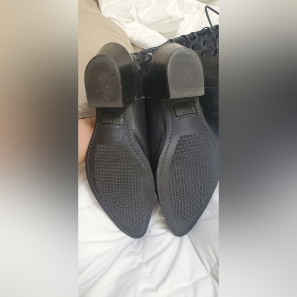 Harley Davidson leather western knee boots, size 7 - Picture 2 of 11